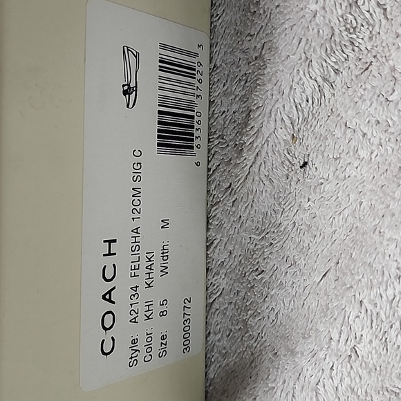 Coach brown signature loafers 8.5 - Picture 7 of 7